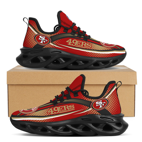 Men's San Francisco 49ers Flex Control Sneakers 015 - Click Image to Close